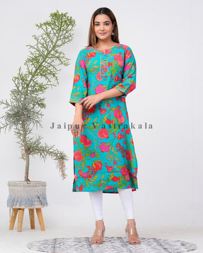 Cotton Printed Kurti