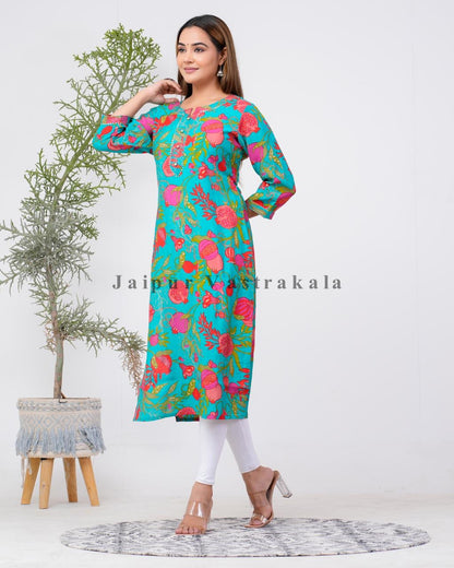 Cotton Printed Kurti