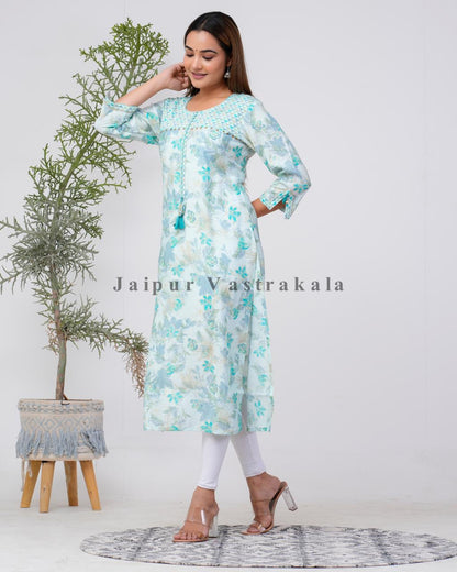 Cotton Printed Kurti