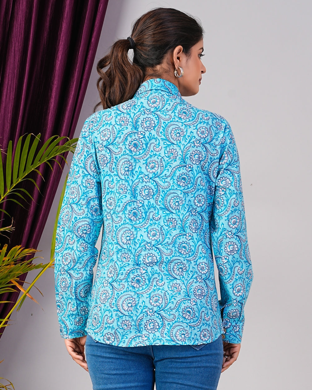 women printed shirt