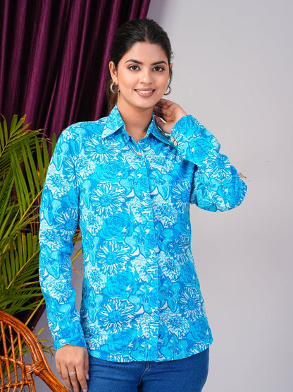 women printed shirt