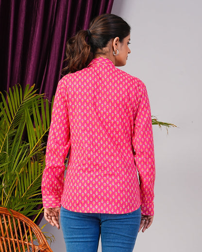 women printed shirt