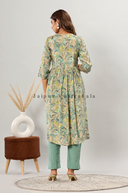 muslin silk suit