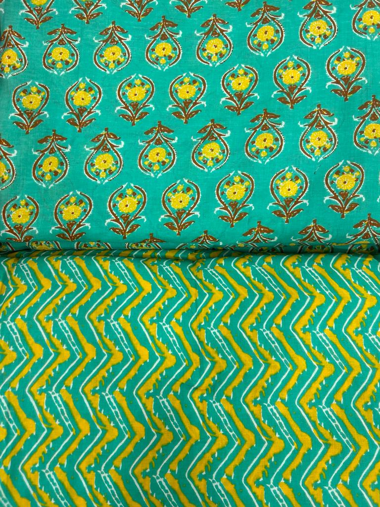 cotton printed running fabric