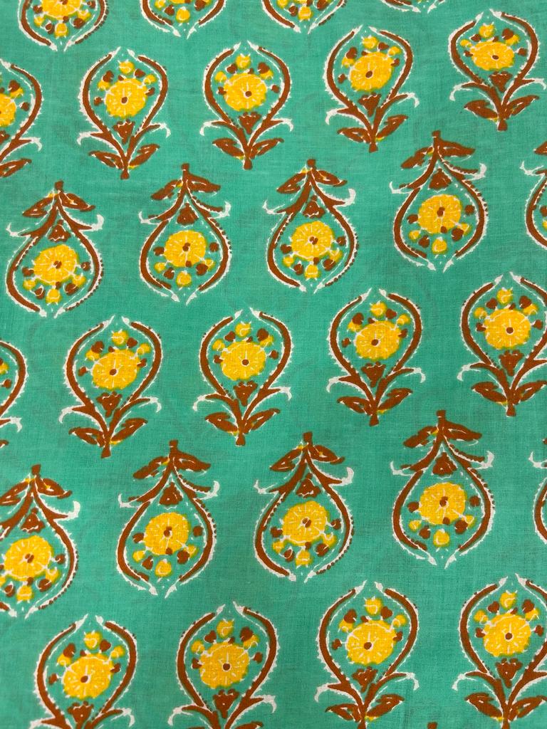 cotton printed running fabric